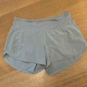 Lulu Lemon speed up short. Size 6